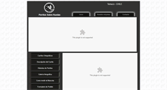 Desktop Screenshot of carritosortopedicos.cl